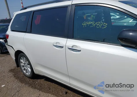 2017 Toyota Sienna Limited 7 Passenger from USA, damaged, VIN 5TDDZ3DC5HS150577